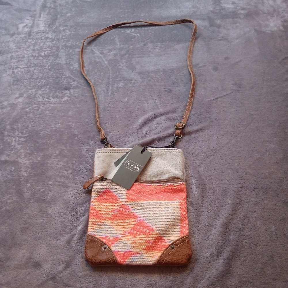 Myra Bag Western Rug Crossbody Purse Small Proclaim S-2631 Adjustable Strap‎